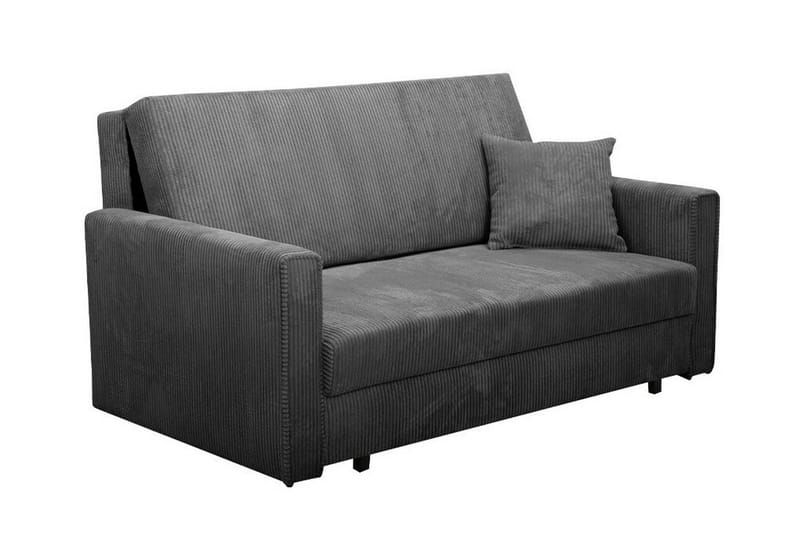 2-seters Sovesofa Denegal - Mørkegrå - Møbler - Sofaer - Sovesofaer - 2 seters sovesofa