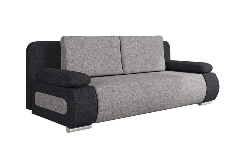 2-seters Sovesofa Kintore - Grå/Svart - Møbler - Sofaer - Sovesofaer - 2 seters sovesofa