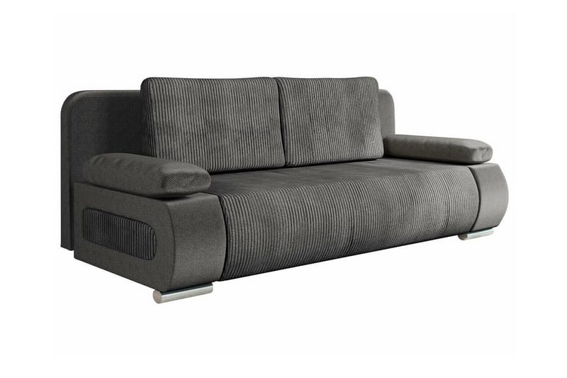 2-seters Sovesofa Kintore - Mørkegrå - Møbler - Sofaer - Sovesofaer - 2 seters sovesofa