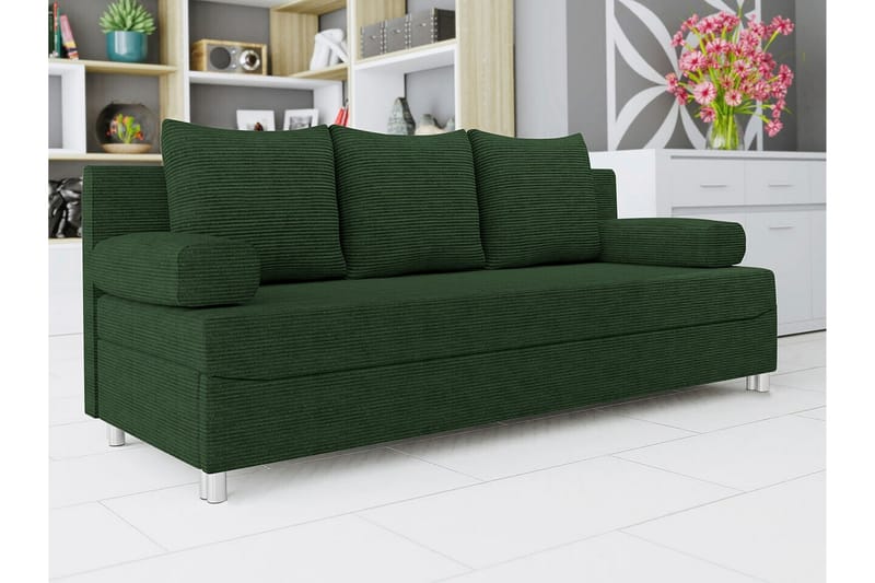 2-seters Sovesofa Kintore - Mørkegrønn - Møbler - Sofaer - Sovesofaer - 2 seters sovesofa