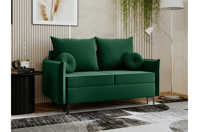 2-seters Sovesofa Knocklong - Grøn - Møbler - Sofaer - Sovesofaer - 2 seters sovesofa