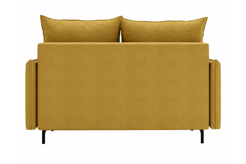 2-seters Sovesofa Knocklong - Gul - Møbler - Sofaer - Sovesofaer - 2 seters sovesofa