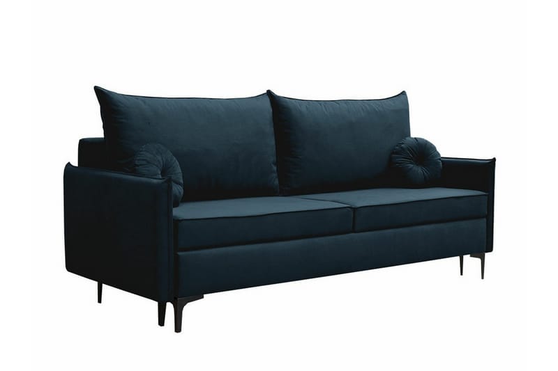 2-seters Sovesofa Knocklong - Mørkeblå - Møbler - Sofaer - Sovesofaer - 2 seters sovesofa