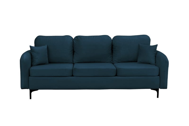 2-seters Sovesofa Knocklong - Mørkeblå - Møbler - Sofaer - Sovesofaer - 2 seters sovesofa