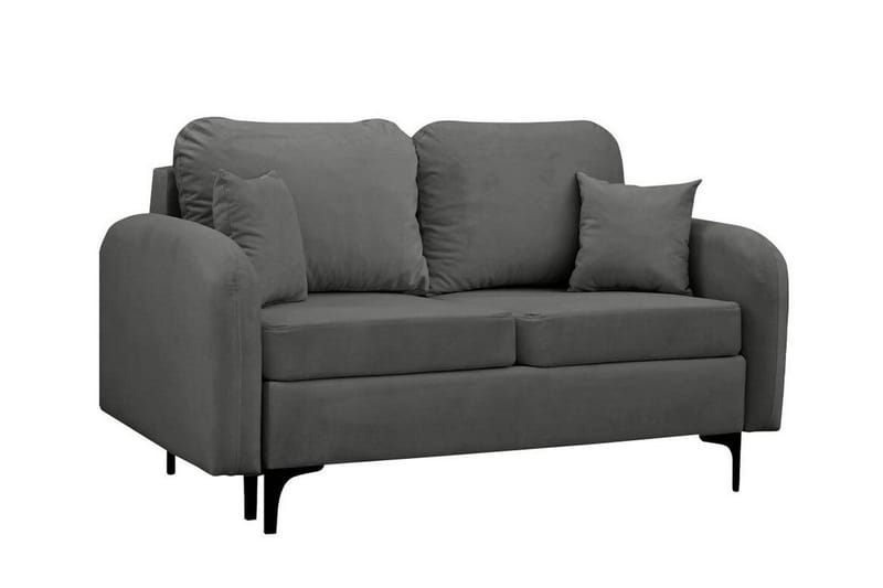 2-seters Sovesofa Knocklong - Mørkegrå - Møbler - Sofaer - Sovesofaer - 2 seters sovesofa