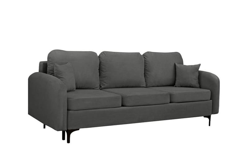 2-seters Sovesofa Knocklong - Mørkegrå - Møbler - Sofaer - Sovesofaer - 2 seters sovesofa