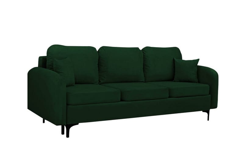 2-seters Sovesofa Knocklong - Mørkegrønn - Møbler - Sofaer - Sovesofaer - 2 seters sovesofa