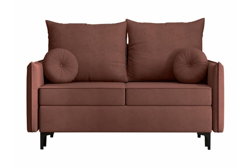 2-seters Sovesofa Knocklong - Rosa - Møbler - Sofaer - Sovesofaer - 2 seters sovesofa