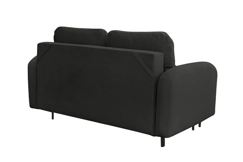 2-seters Sovesofa Knocklong - Svart - Møbler - Sofaer - Sovesofaer - 2 seters sovesofa