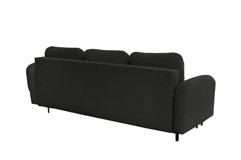 2-seters Sovesofa Knocklong - Svart - Møbler - Sofaer - Sovesofaer - 2 seters sovesofa