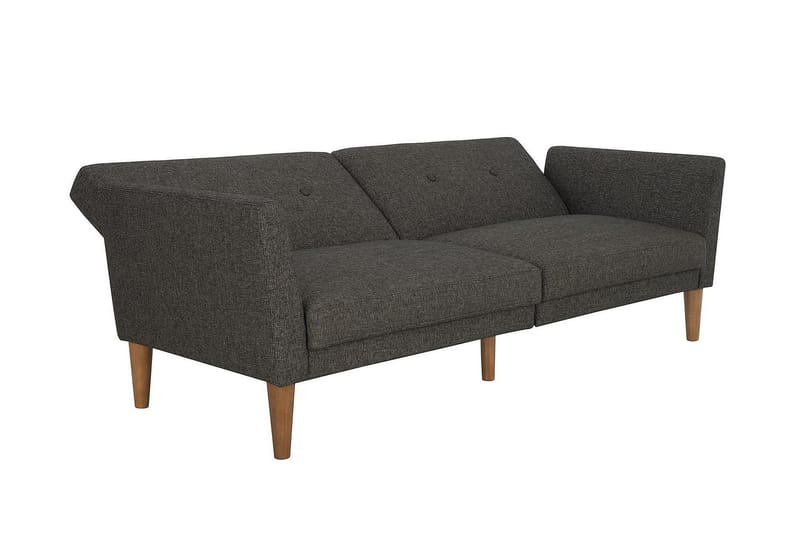 2-seters Sovesofa Regal Mørkegrå - Novogratz - Møbler - Sofaer - Sovesofaer - 2 seters sovesofa