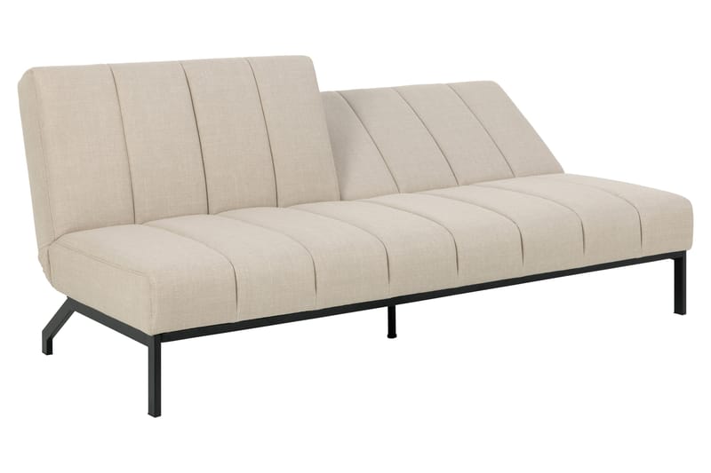 2-seters Sovesofa Sapita - Beige - Møbler - Sofaer - Sovesofaer - 2 seters sovesofa