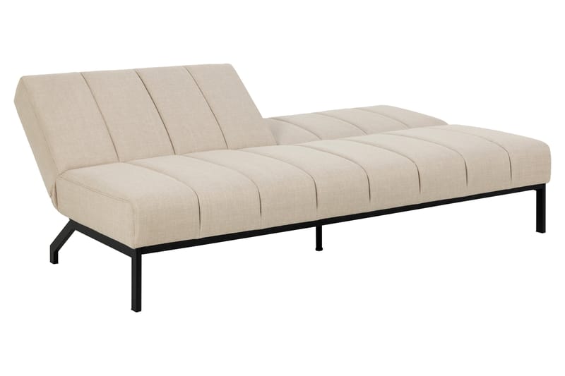 2-seters Sovesofa Sapita - Beige - Møbler - Sofaer - Sovesofaer - 2 seters sovesofa