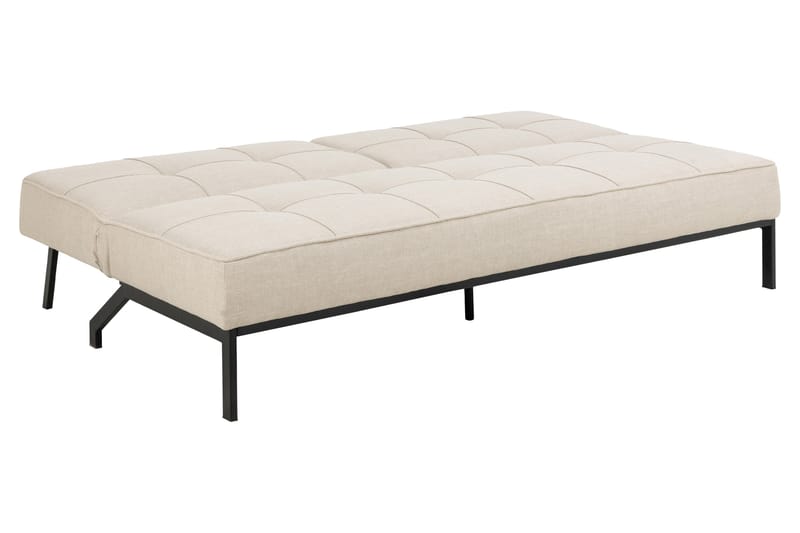 2-seters Sovesofa Vanco - Beige - Møbler - Sofaer - Sovesofaer - 2 seters sovesofa