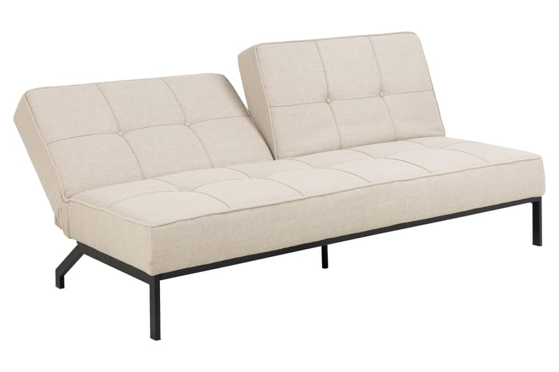 2-seters Sovesofa Vanco - Beige - Møbler - Sofaer - Sovesofaer - 2 seters sovesofa