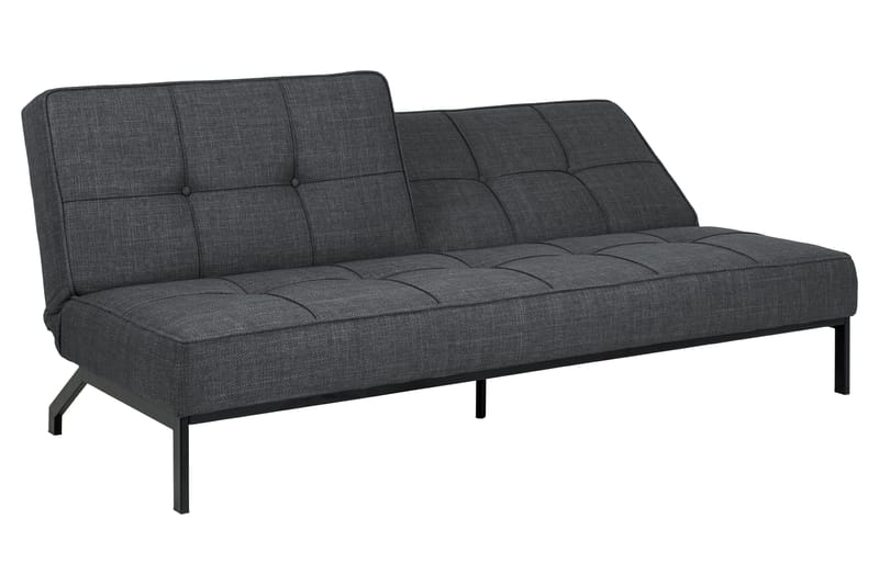 2-seters Sovesofa Vanco - Grå - Møbler - Sofaer - Sovesofaer - 2 seters sovesofa