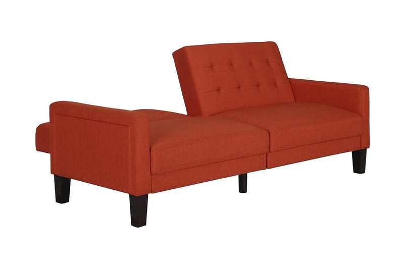 2-seters Sovesofa Porter Oransje - Dorel Home - Møbler - Sofaer - Sovesofaer - 2 seters sovesofa