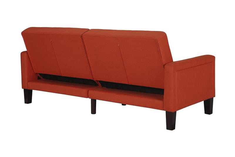 2-seters Sovesofa Porter Oransje - Dorel Home - Møbler - Sofaer - Sovesofaer - 2 seters sovesofa