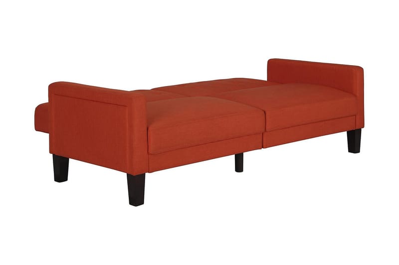 2-seters Sovesofa Porter Oransje - Dorel Home - Møbler - Sofaer - Sovesofaer - 2 seters sovesofa