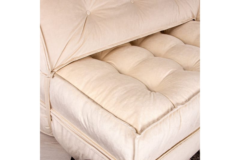 2-seters Sovesofa Avy - Beige - Møbler - Sofaer - Sovesofaer - 2 seters sovesofa