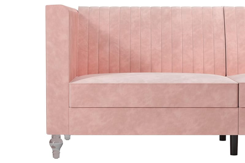 Sovesofa Arabelle Rosa - CosmoLiving - Møbler - Sofaer - Sovesofaer - 2 seters sovesofa