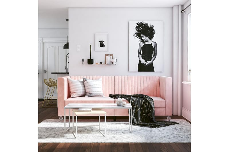 Sovesofa Arabelle Rosa - CosmoLiving - Møbler - Sofaer - Sovesofaer - 2 seters sovesofa