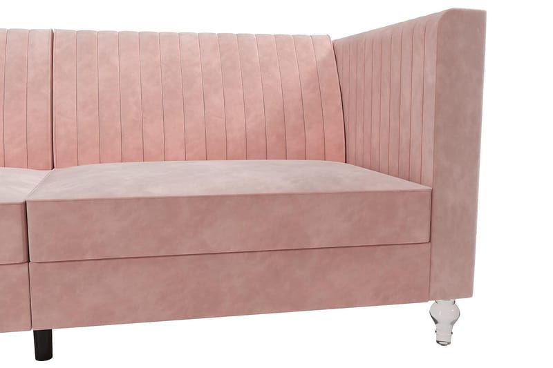 Sovesofa Arabelle Rosa - CosmoLiving - Møbler - Sofaer - Sovesofaer - 2 seters sovesofa