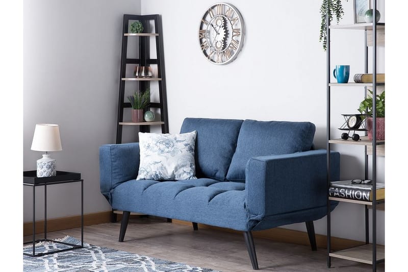 Sovesofa Brekke 150 cm - Blå - Møbler - Sofaer - Sovesofaer - 2 seters sovesofa