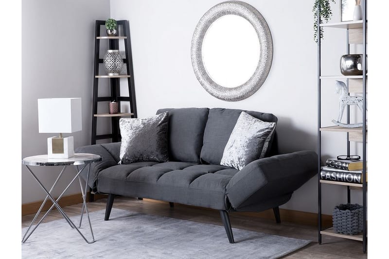 Sovesofa Brekke 150 cm - Grå - Møbler - Sofaer - Sovesofaer - 2 seters sovesofa