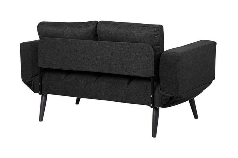 Sovesofa Brekke 150 cm - Svart - Møbler - Sofaer - Sovesofaer - 2 seters sovesofa