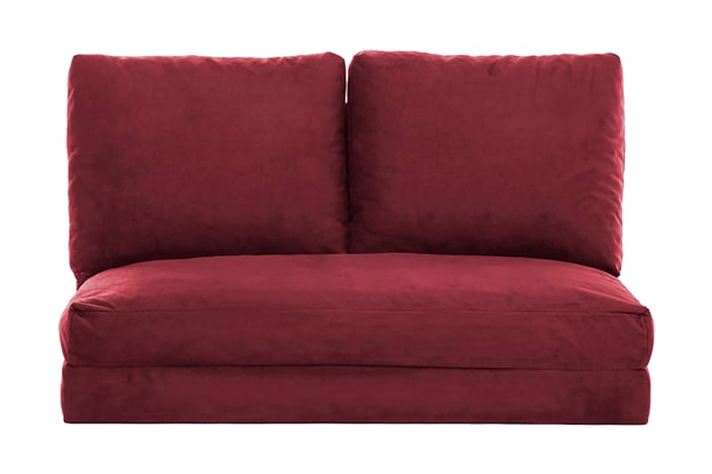 Sovesofa Florentine 2-seters 120x185 - Maroon - Møbler - Sofaer - Sovesofaer - 2 seters sovesofa