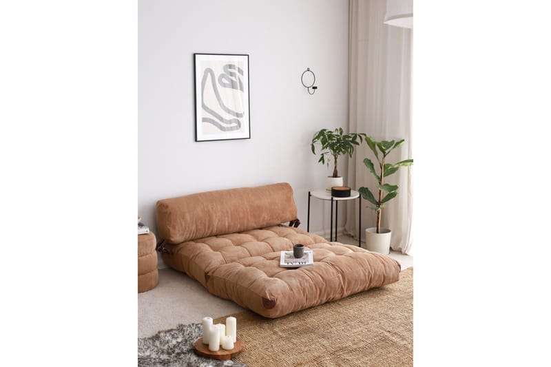 Sovesofa Fold - Camel - Møbler - Sofaer - Sovesofaer - 2 seters sovesofa