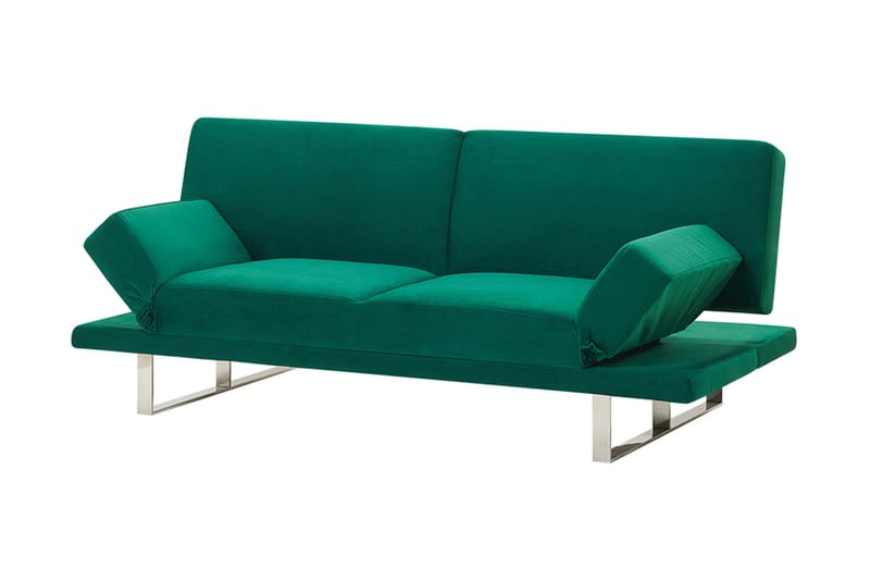 Sovesofa Ranolle - Grønn - Møbler - Sofaer - Sovesofaer - 2 seters sovesofa