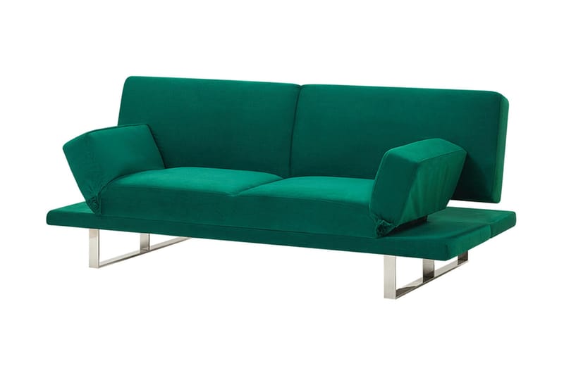 Sovesofa Ranolle - Grønn - Møbler - Sofaer - Sovesofaer - 2 seters sovesofa