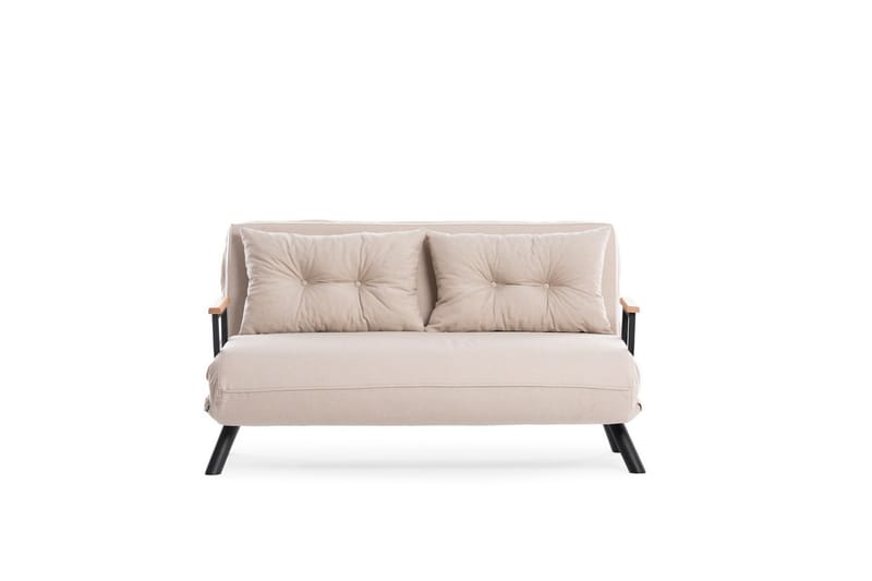 Sovesofa Riceville - Cream - Møbler - Sofaer - Sovesofaer - 2 seters sovesofa