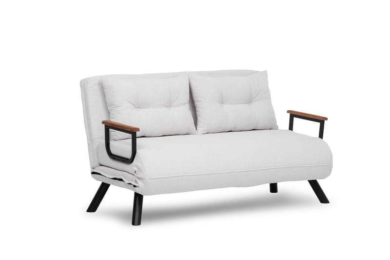 Sovesofa Riceville - Cream - Møbler - Sofaer - Sovesofaer - 2 seters sovesofa