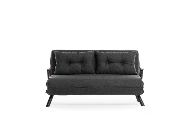 Sovesofa Riceville - Mørkegrå - Møbler - Sofaer - Sovesofaer - 2 seters sovesofa