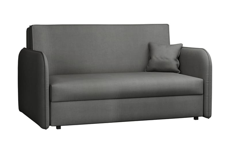 Sovesofa Viva - Svart/Grå - Møbler - Sofaer - Sovesofaer - 2 seters sovesofa