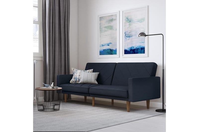 Sovesofa Paxson Marineblå - Dorel Home - Møbler - Sofaer - Sovesofaer - 2 seters sovesofa