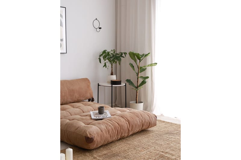 Teddy Sovesofa Fold - Camel - Møbler - Sofaer - Sovesofaer - 2 seters sovesofa