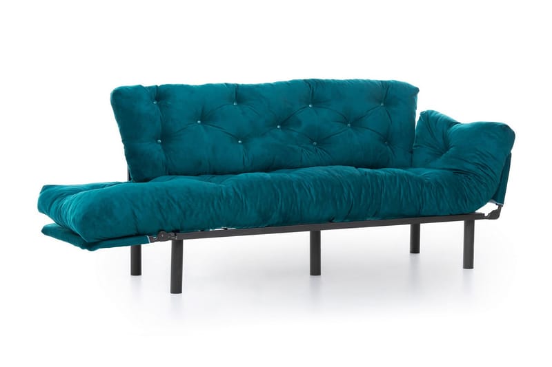 3-seter Sovesofa Aitze - Grønn - Møbler - Sofaer - Sovesofaer - 3 seters sovesofa