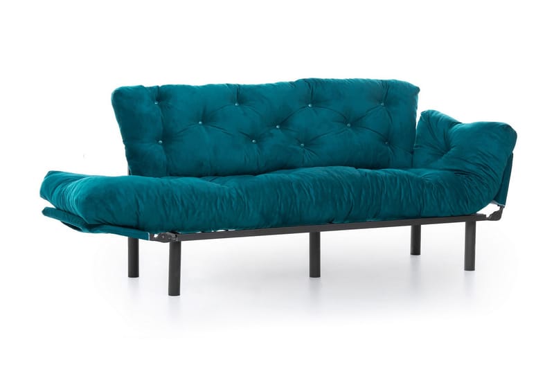 3-seter Sovesofa Aitze - Grønn - Møbler - Sofaer - Sovesofaer - 3 seters sovesofa