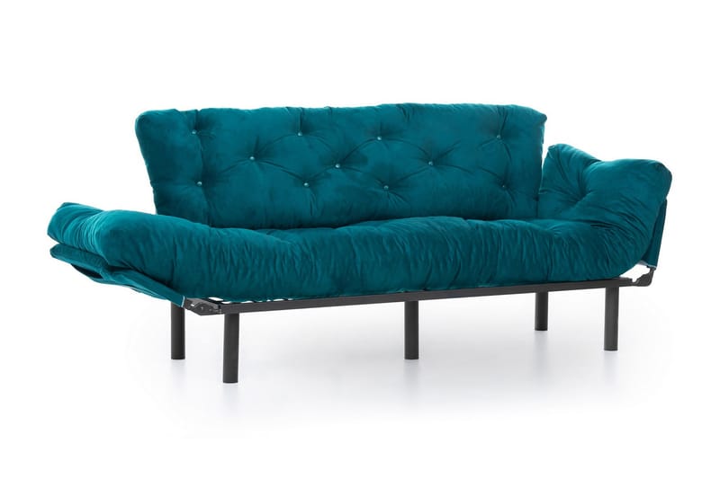 3-seter Sovesofa Aitze - Grønn - Møbler - Sofaer - Sovesofaer - 3 seters sovesofa