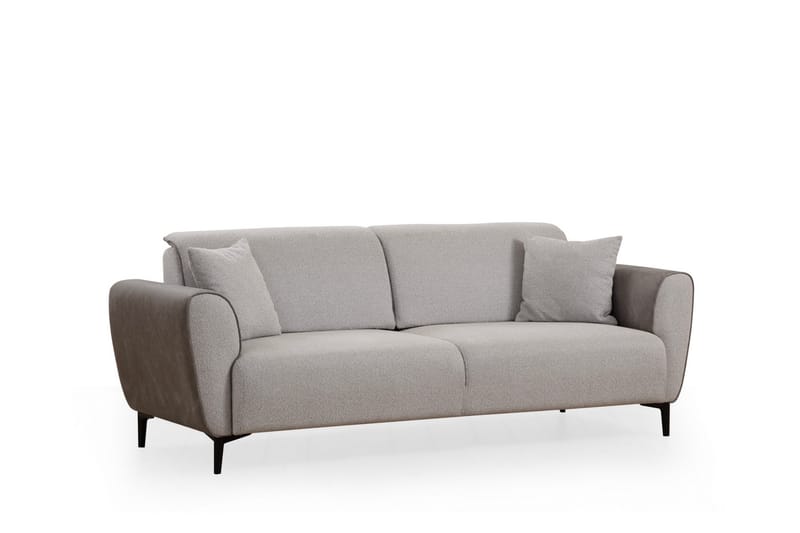 3-seter Sovesofa Demeden - Grå - Møbler - Sofaer - Sovesofaer - 3 seters sovesofa