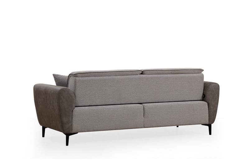 3-seter Sovesofa Demeden - Grå - Møbler - Sofaer - Sovesofaer - 3 seters sovesofa