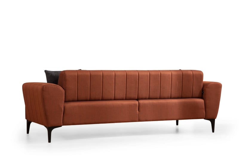 3-seter Sovesofa Hamlets - Rød - Møbler - Sofaer - Sovesofaer - 3 seters sovesofa