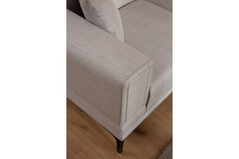 3-seter Sovesofa Naoko - Beige - Møbler - Sofaer - Sovesofaer - 3 seters sovesofa