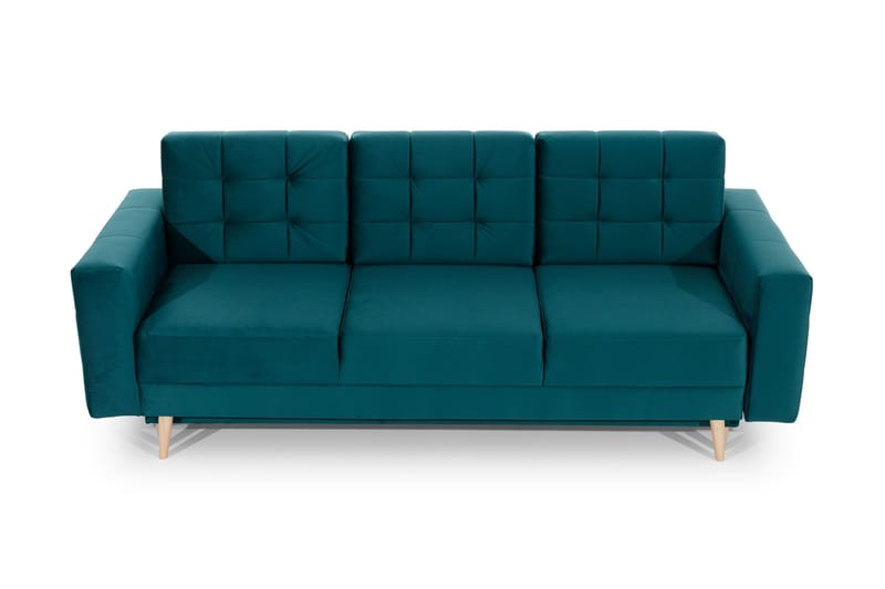 3-seter Sovesofa Remoni - Grønn - Møbler - Sofaer - Sovesofaer - 3 seters sovesofa