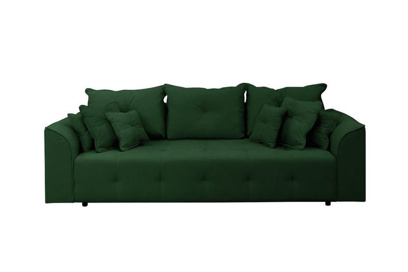 3-seters Sovesofa Abbeyfield - Mørkegrønn - Møbler - Sofaer - Sovesofaer - 3 seters sovesofa