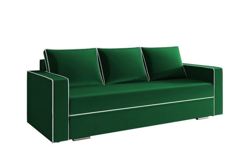 3-seters Sovesofa Clarina - Hvid - Møbler - Sofaer - Sovesofaer - 3 seters sovesofa